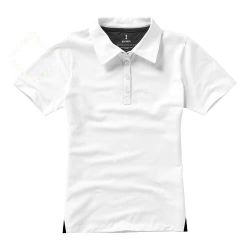 Markham 200 g/m² stretch damespolo met korte mouwen — drukvlak rechter bicep