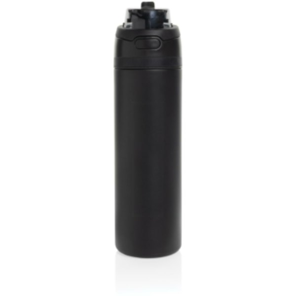 Omni Sip RCS Recycled RVS waterfles 720ML — drukvlak artikel voorzijde midden