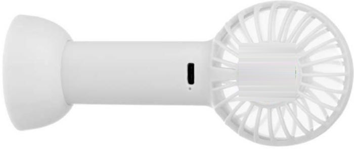 Handventilator Oren | Oplaadbaar | 600 mAh — drukvlak achterzijde
