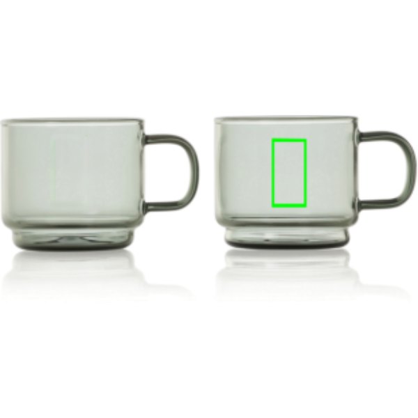 AdHoc Impact espressokopjes 70 ml, set van 2 stuks — drukvlak artikel achterzijde