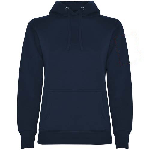 Urban 280 g/m² hoodie voor dames — drukvlak linker bicep