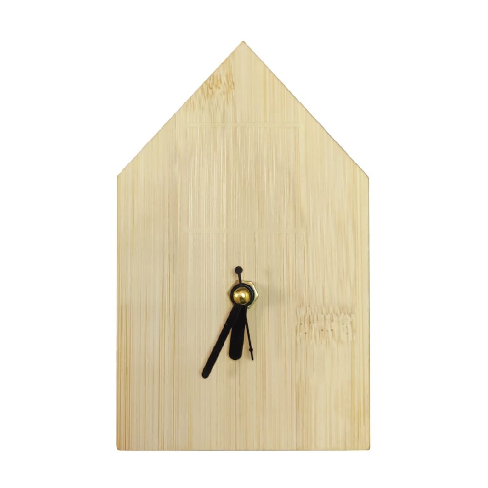 Homestead bureauklok — drukvlak voorzijde boven