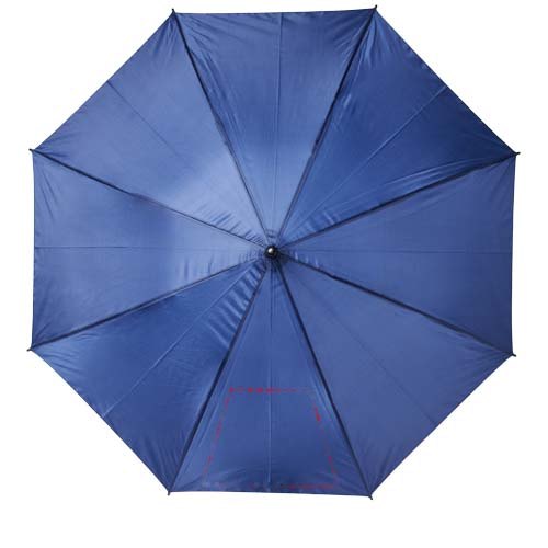 Bella 23" automatische stormparaplu — drukvlak 1ste paneel