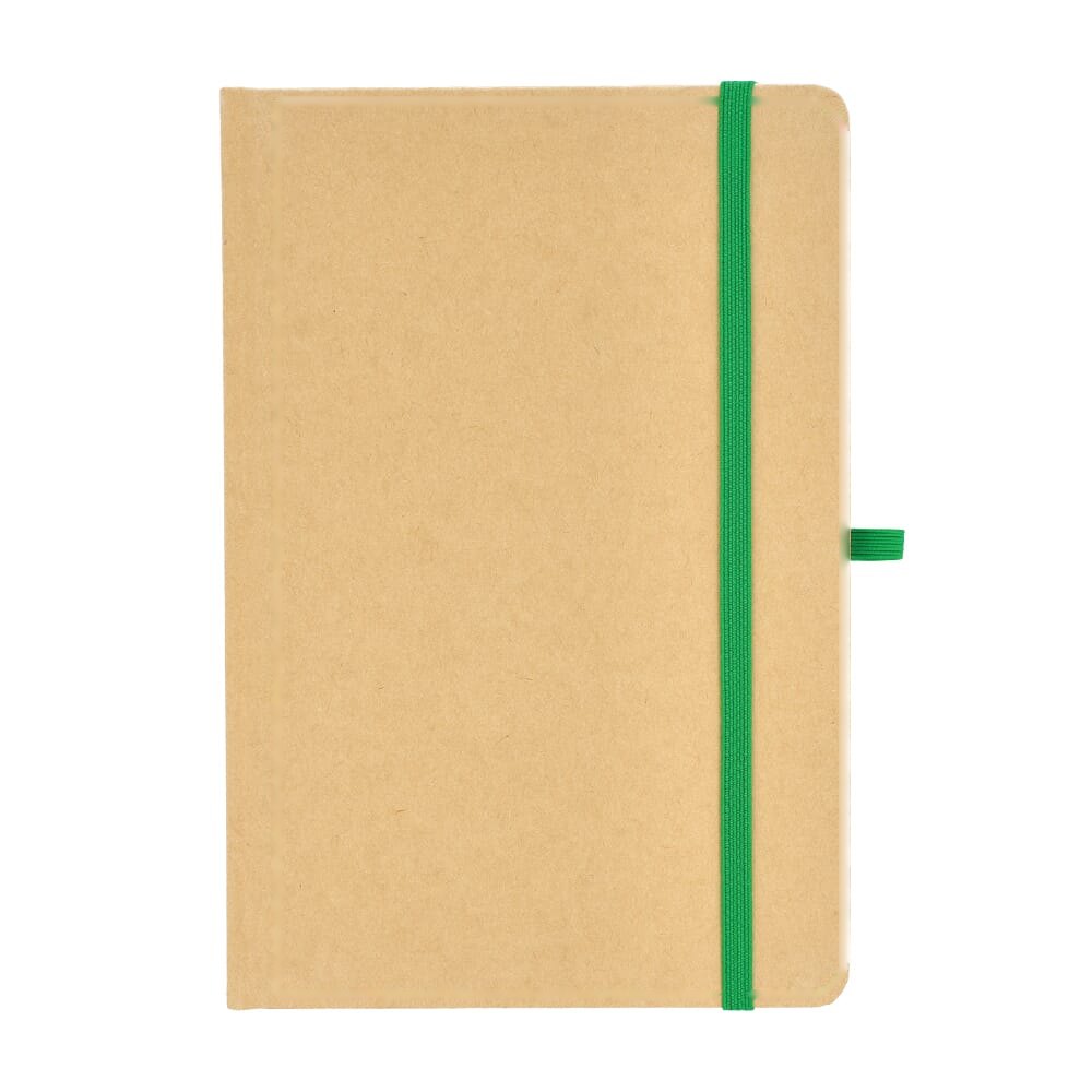 Notitieboek Kraftpapier A5 — drukvlak voorzijde