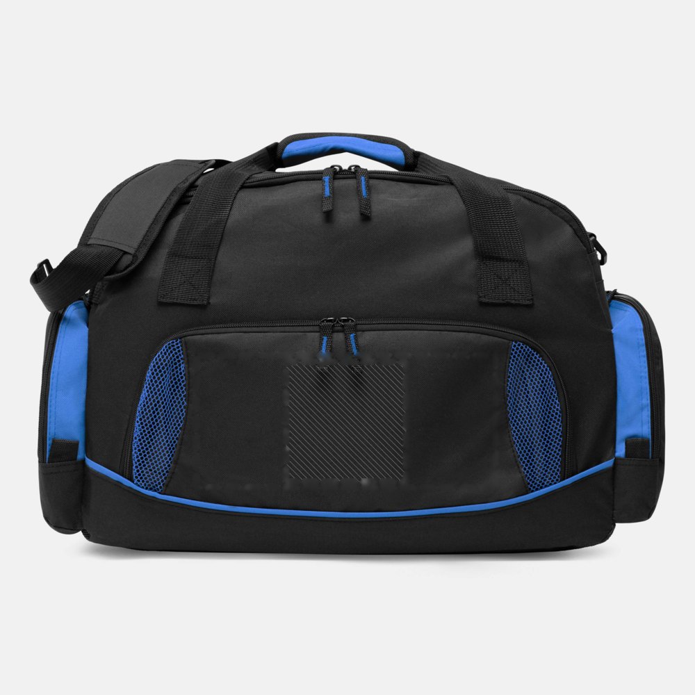 DOME - 600D polyester sporttas — drukvlak gecentreerd op het ondervak