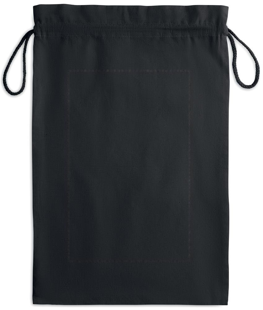 TASKE LARGE - Katoenen geschenkzak large — drukvlak achterzijde