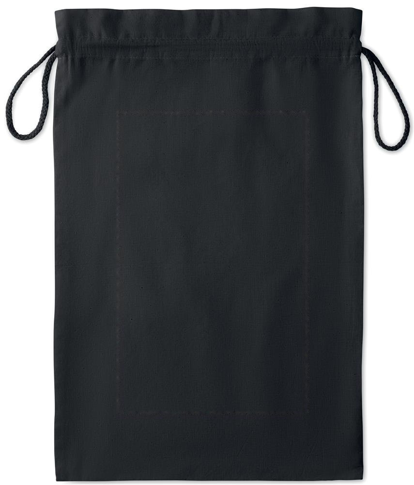TASKE LARGE - Katoenen geschenkzak large — drukvlak voorzijde