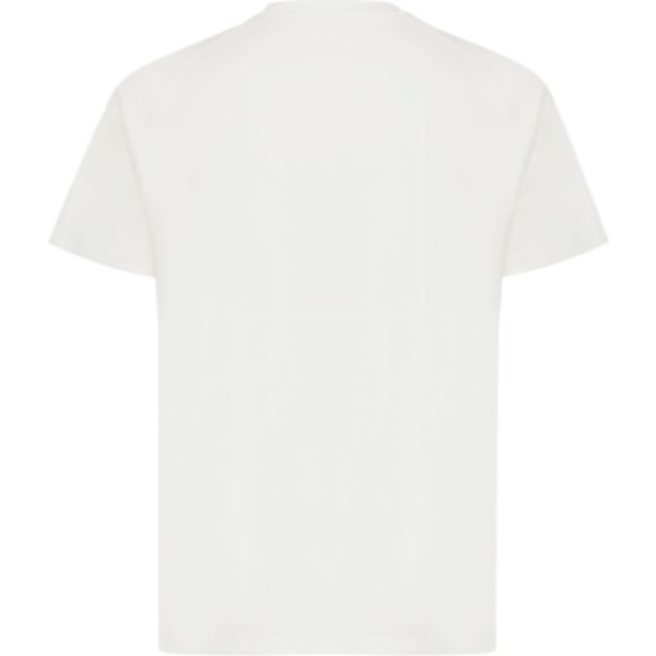 IQONIQ Tikal gerecycled polyester sneldrogend sport t-shirt — drukvlak artikel achterzijde