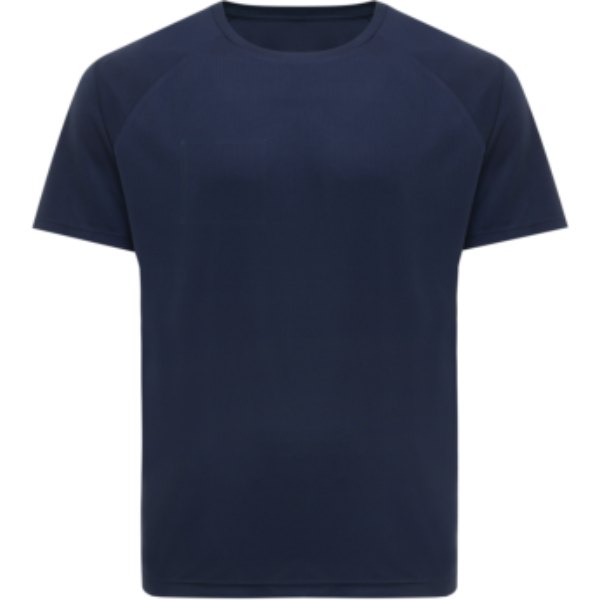IQONIQ Tikal gerecycled polyester sneldrogend sport t-shirt — drukvlak borst rechterzijde