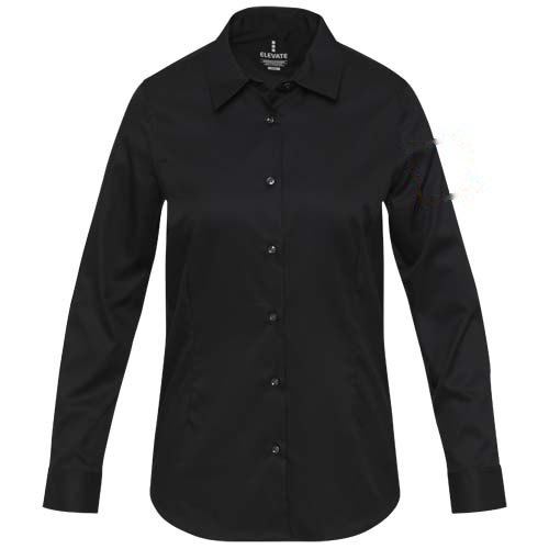 Citrine 185 g/m² twill damesshirt — drukvlak linker bicep