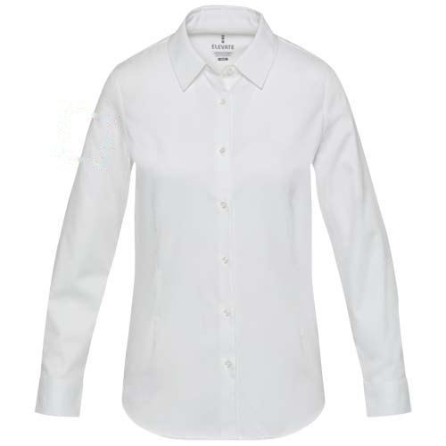 Citrine 185 g/m² twill damesshirt — drukvlak rechter bicep