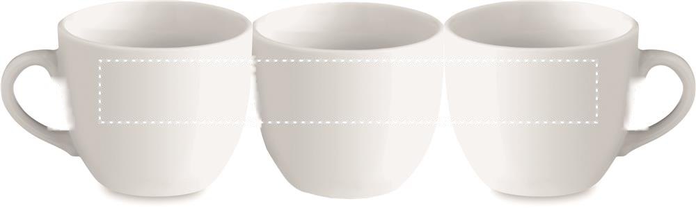 ESPRESSO - Kop en schotel 80 ml — drukvlak beker