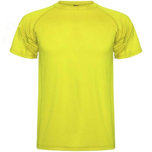 Montecarlo 150 g/m² sportshirt met korte mouwen voor heren — drukvlak rechter bicep