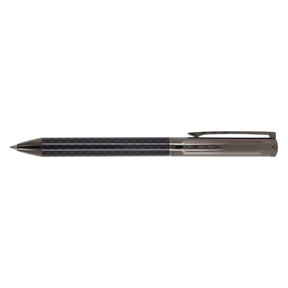 Metalen balpen en rollerbal pen set — drukvlak ballpen op de houder