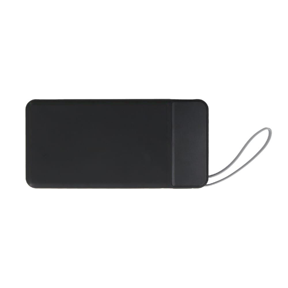 Ziara Powerbank met USB-C & Lightning Kabel 10000mAh — drukvlak bovenkant