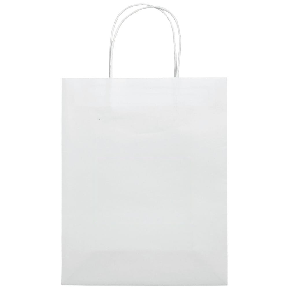 Draagtas papier middel 120g/m² — drukvlak midden op de voorkant