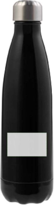 Dubbelwandige fles Lombok | 500 ml — drukvlak zijkant