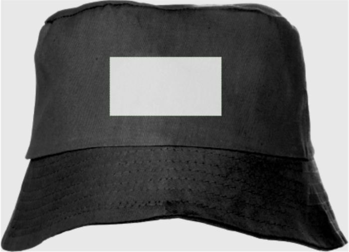 Bucket hat Felipe — drukvlak voorzijde