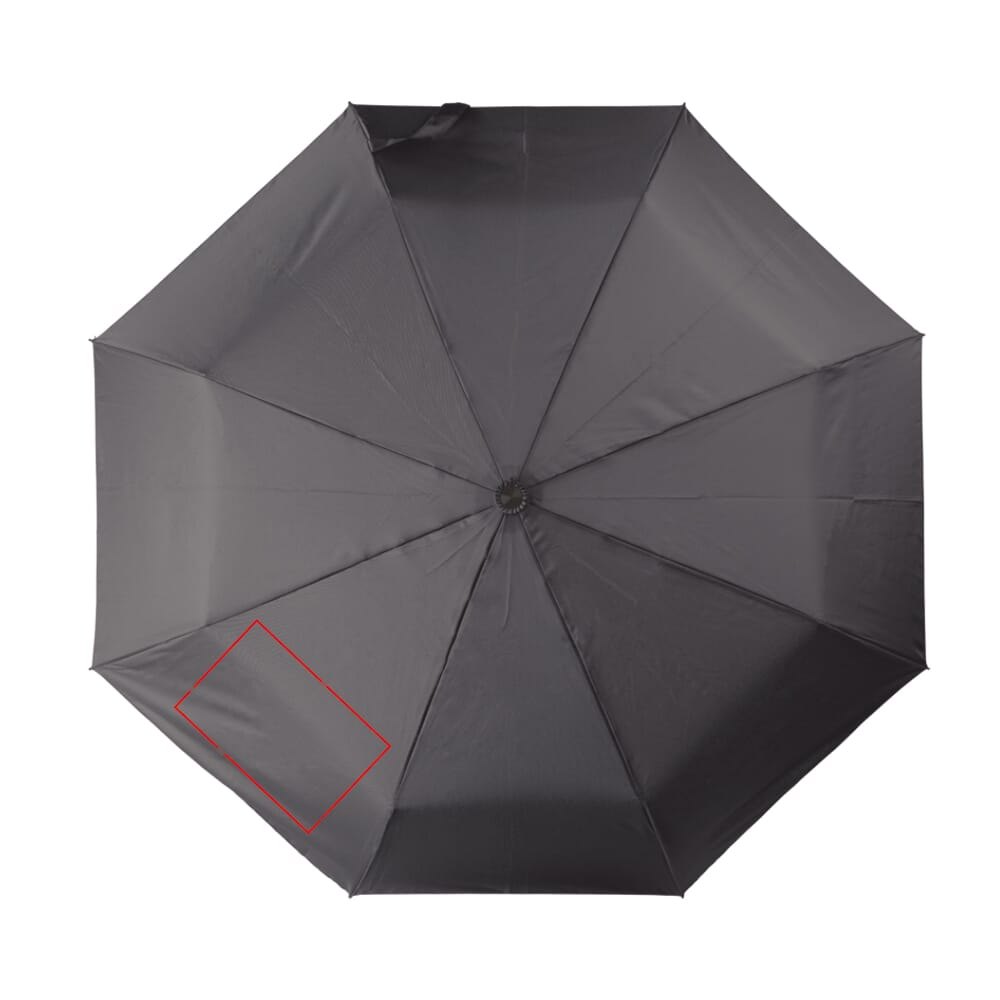 Luxe opvouwbare paraplu 22” auto open/auto sluiten — drukvlak paneel linksonder