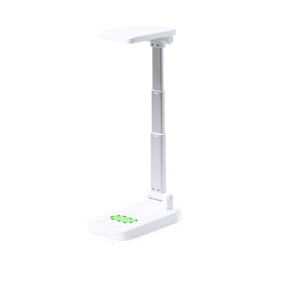 Multifunctioneel Lamp Cirgux — drukvlak aan de voet van de lamp