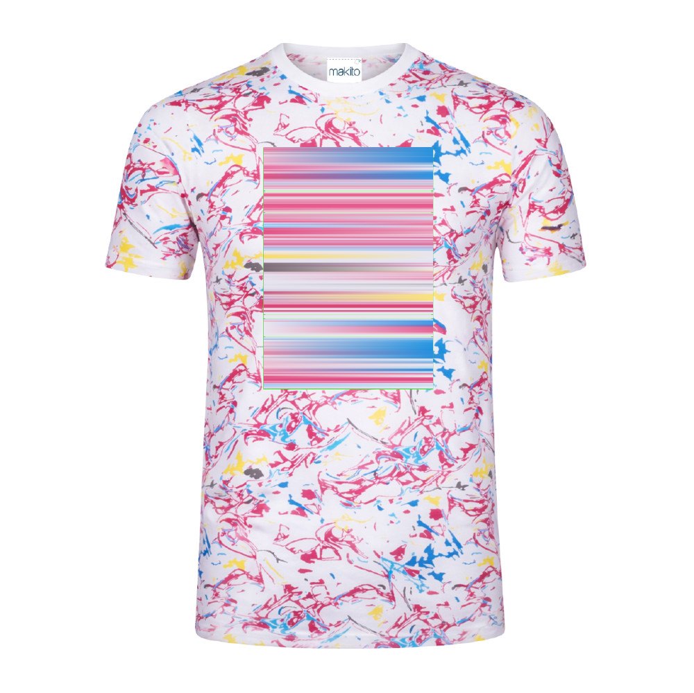 T-Shirt Volwassene Helixa — drukvlak midden voorzijde