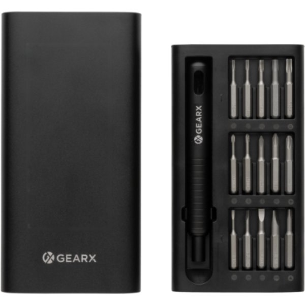 Gear X 31-in-1 precisie schroeven-draaierset — drukvlak artikel voorzijde