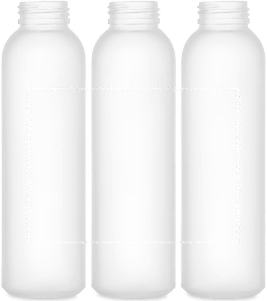 ABE - Matglazen fles 500 ml — drukvlak drukvlak 1