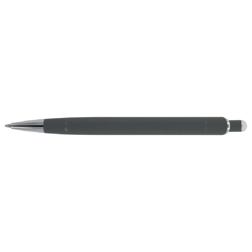 Balpen Monaco Metaal soft touch — drukvlak 180 graden van de clip