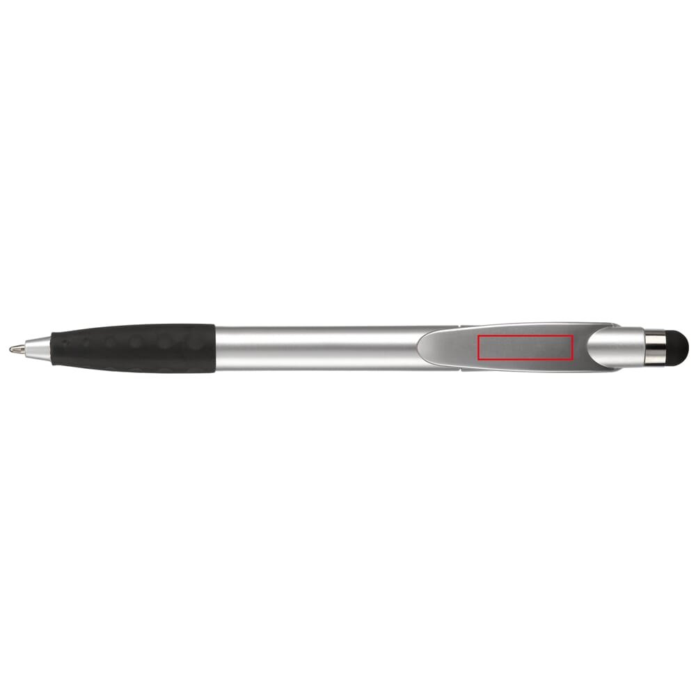Balpen Cosmo stylus hardcolour — drukvlak op de clip