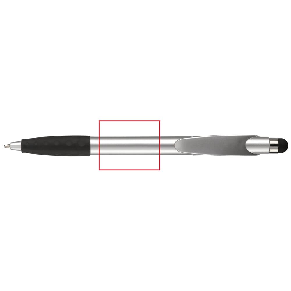 Balpen Cosmo stylus hardcolour — drukvlak verlengde van de clip