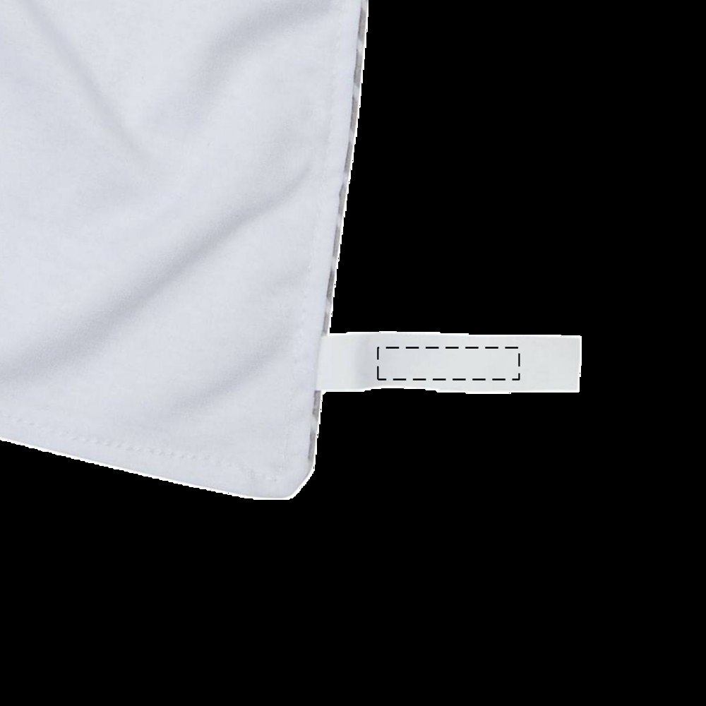 MADITA - Knuffelhaas — drukvlak op white label van large tas