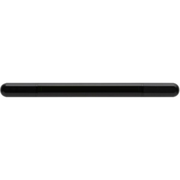 Swiss Peak Storm RCS gerecycled aluminium duo pen — drukvlak artikel achterzijde