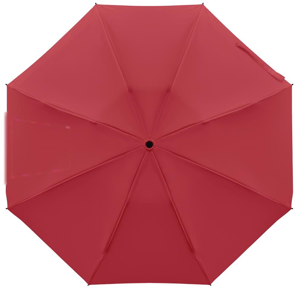 AGUMBE - 23" windbestendige paraplu — drukvlak linker paneel