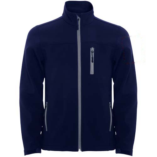 Antartida softshell herenjack — drukvlak linker bicep