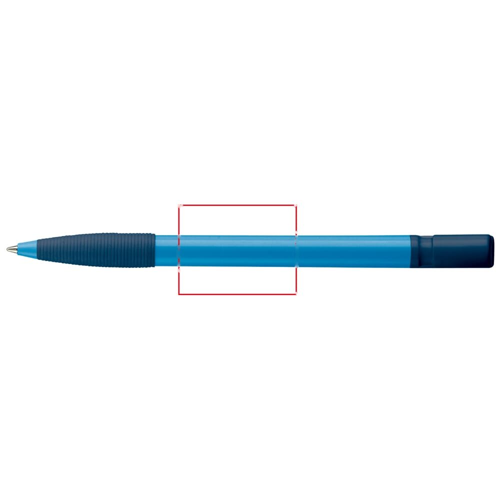 Balpen Nash grip combi — drukvlak 180 graden van de clip
