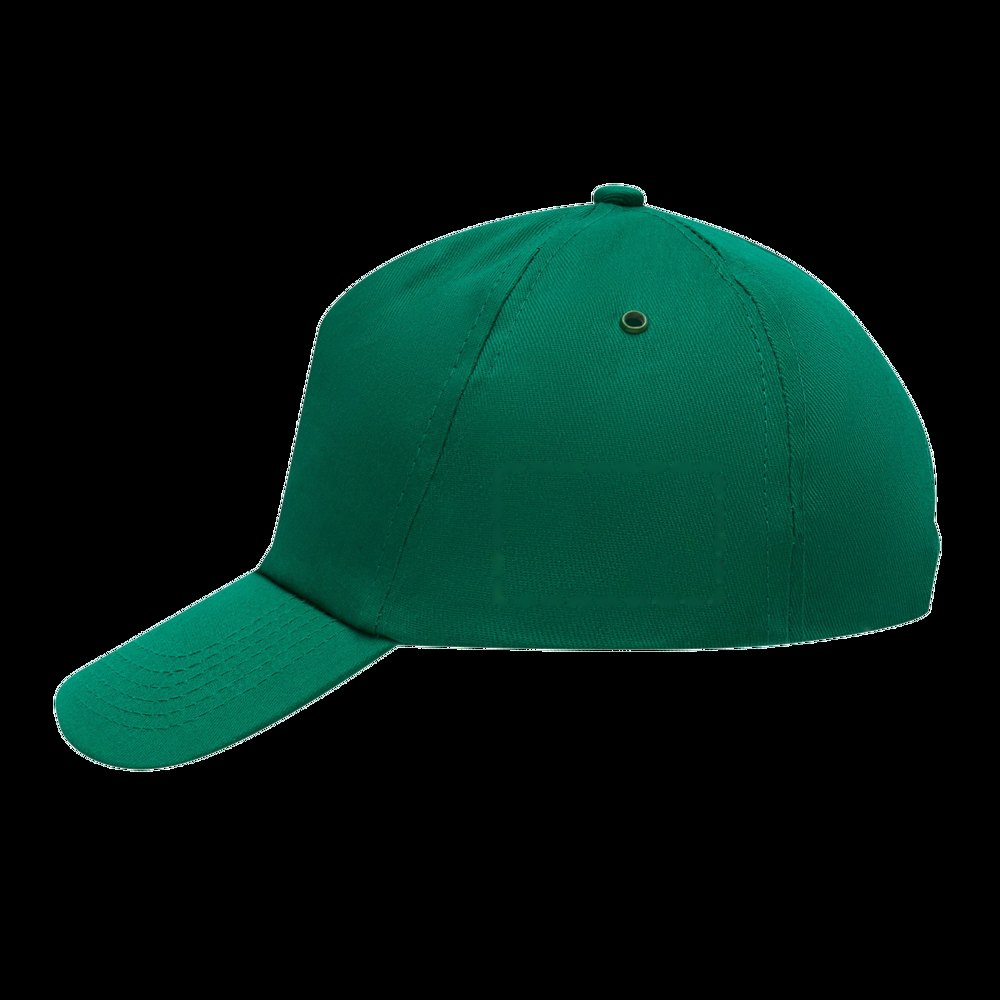 RACING - 5 panel katoenen baseball cap — drukvlak gecentreerd op de linkerzijde