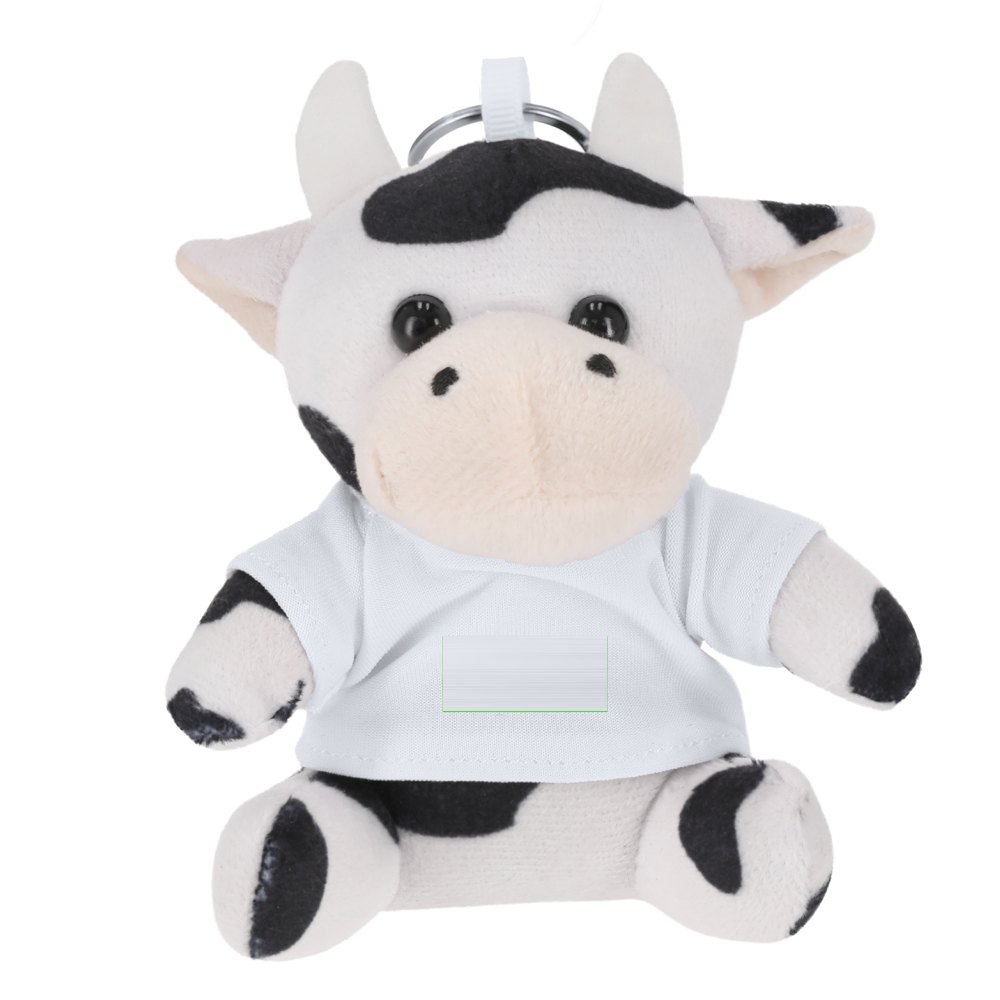 Sleutelhanger Teddybeer Goose — drukvlak op het shirt