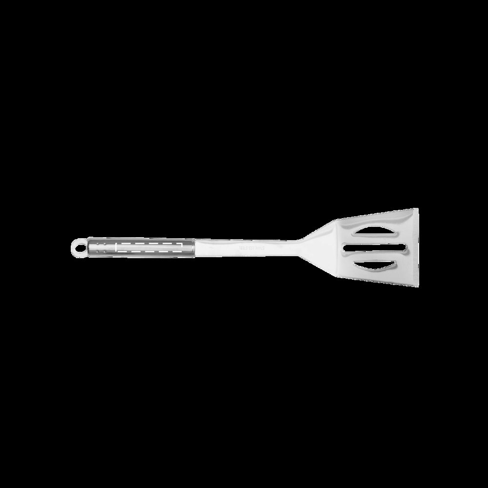 ROAST - 3 delig BBQ set — drukvlak gecentreerd op het handvat van de spatel