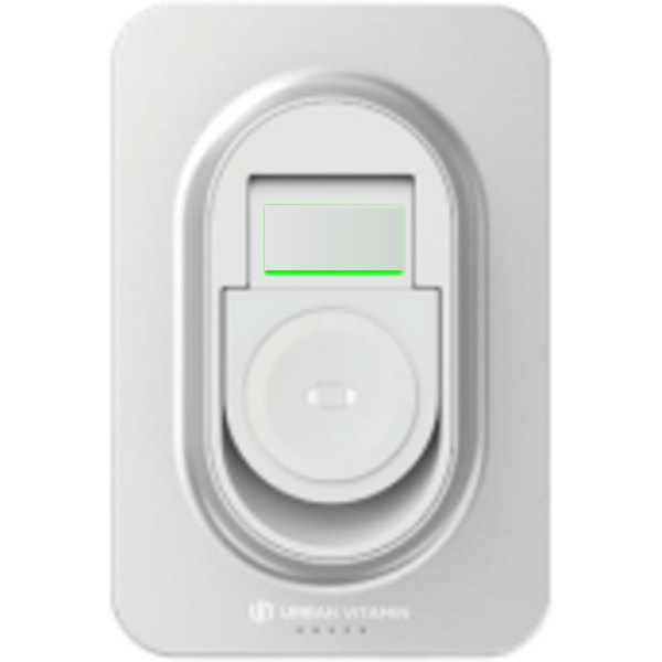 Urban Vitamin Malibu RCS aluminum 2 in 1 5000 mAh powerbank — drukvlak artikel achterzijde