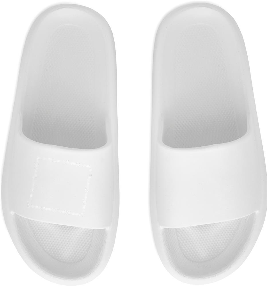 EVASLIDE - Unisex EVA badslippers 42/43 — drukvlak rechts