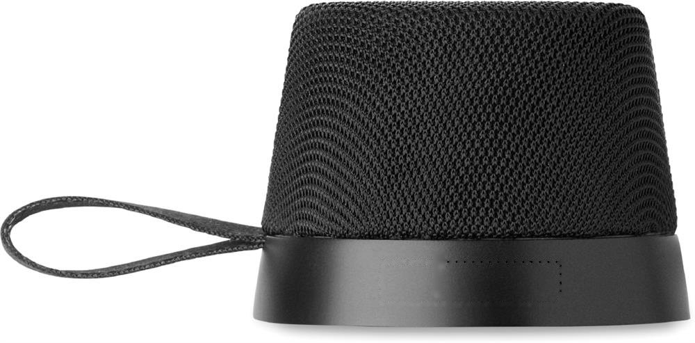 ESCUCHE - 3W speaker met standfunctie — drukvlak voorzijde kunststof rand