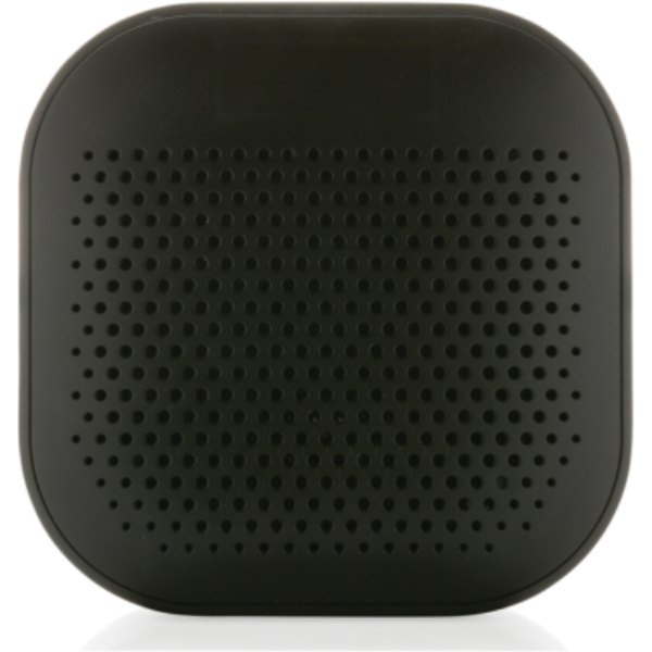 RCS gerecycled plastic Soundbox 3W speaker — drukvlak artikel voorzijde boven