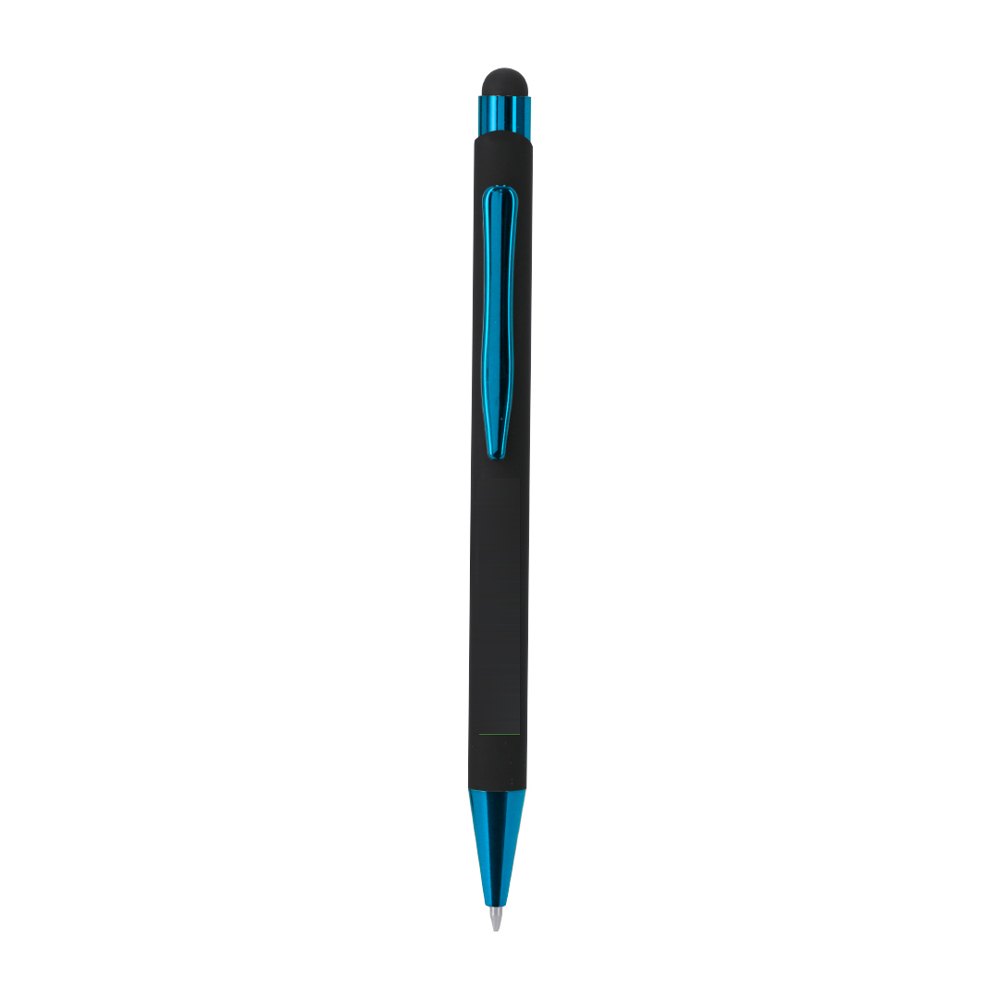 Touch-Screen Balpen Pilgrim — drukvlak onder de clip