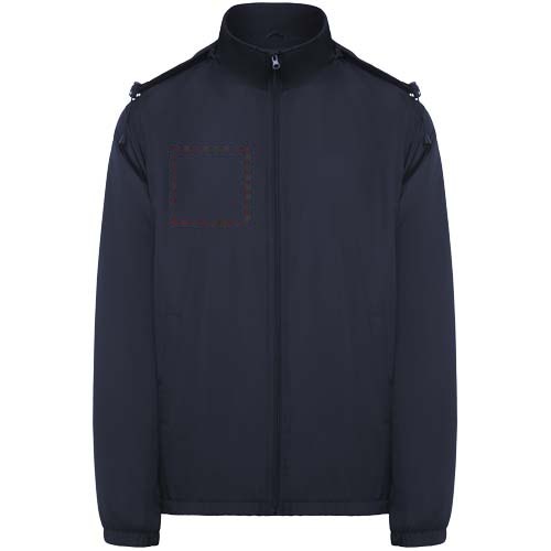 Makalu unisex geïsoleerd jack — drukvlak rechter borst