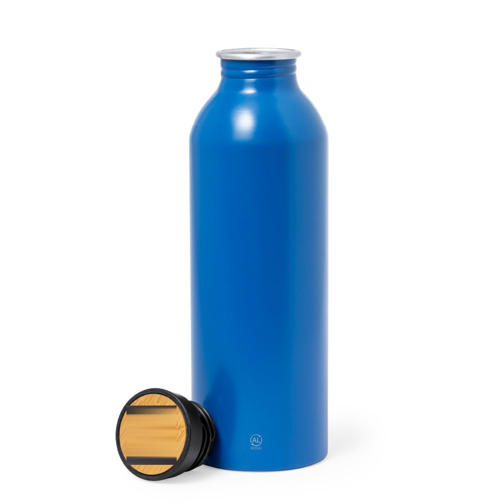 Fles Claud — drukvlak op de dop