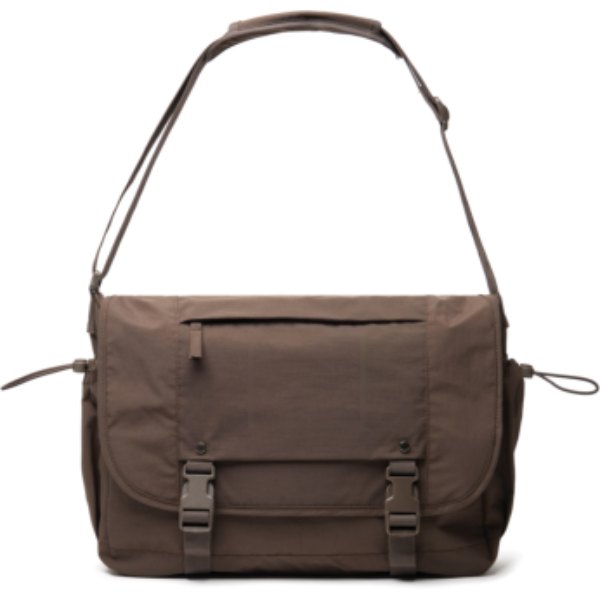 KENTO URBAN RCS recycled nylon 15.6 inch Messenger — drukvlak flap