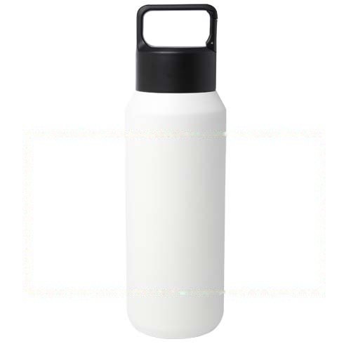 Astra 600 ml RCS-gecertificeerde waterfles van gerecycled roestvrij staal met koperen vacuümisolatie (geschikt voor koolzuurh — drukvlak rondom