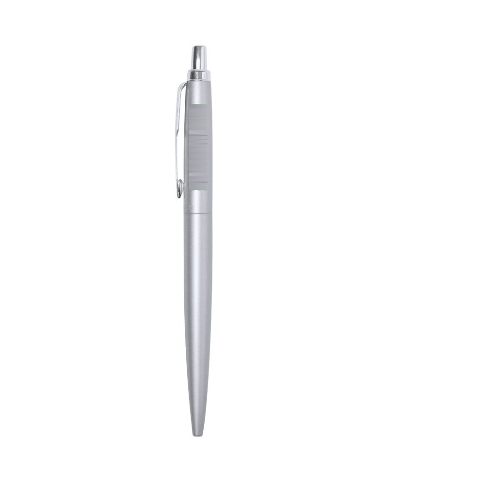 Pen Jotter XL Monochrome — drukvlak dop naast clip