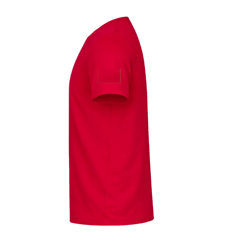 T-Shirt Volwassene "keya" Organic Color — drukvlak rechtermouw