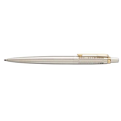Parker Jotter SS balpen (blauwe inkt) — drukvlak balpen dop